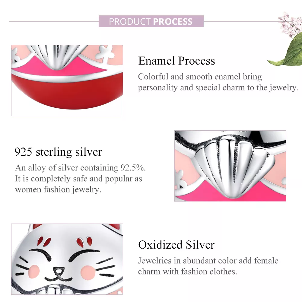 Charm Maneki Neko life Pandora - SCC1341