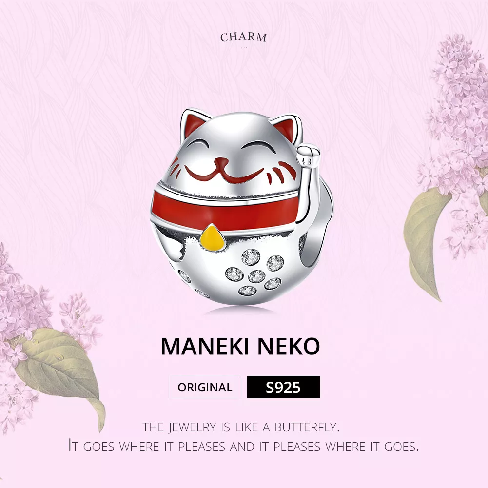 Charm Maneki Neko life Pandora - SCC1374