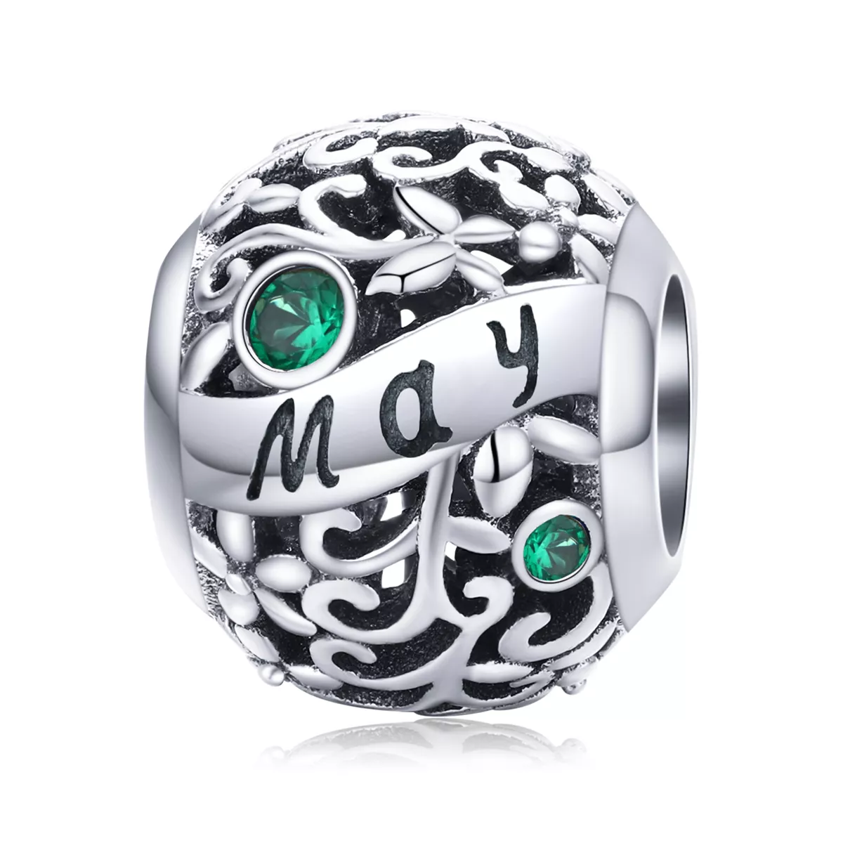 Charm May Birthstone estilo Pandora - SCC1385-5