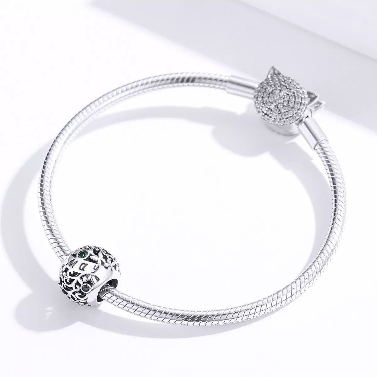 Charm May Birthstone estilo Pandora - SCC1385-5