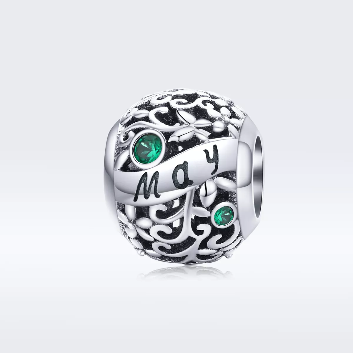Charm May Birthstone estilo Pandora - SCC1385-5