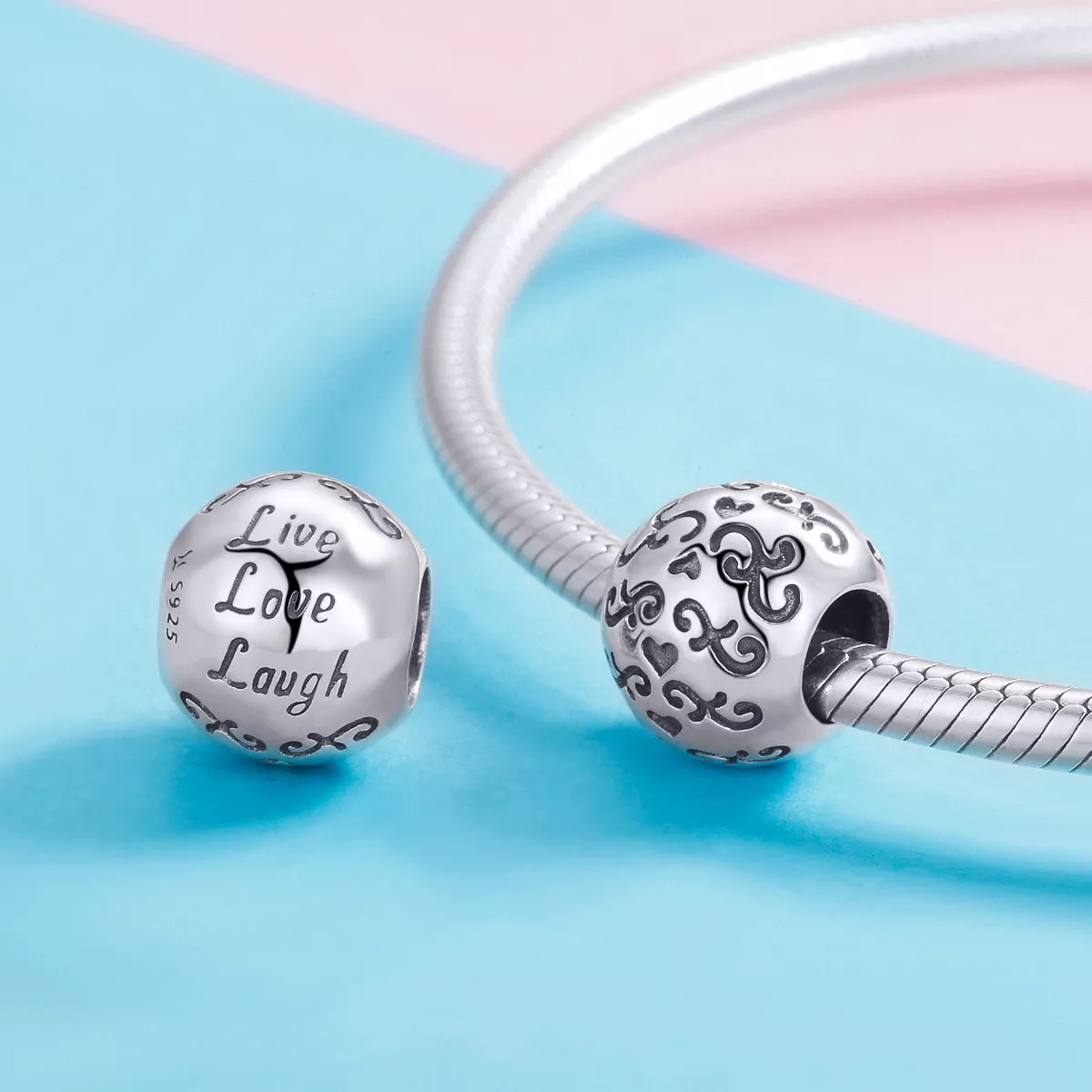 Charm Minha vida feliz life Pandora - SCC966