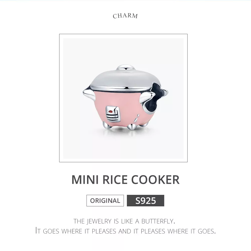 Charm Mini Panela De Arroz estilo Pandora - SCC1862