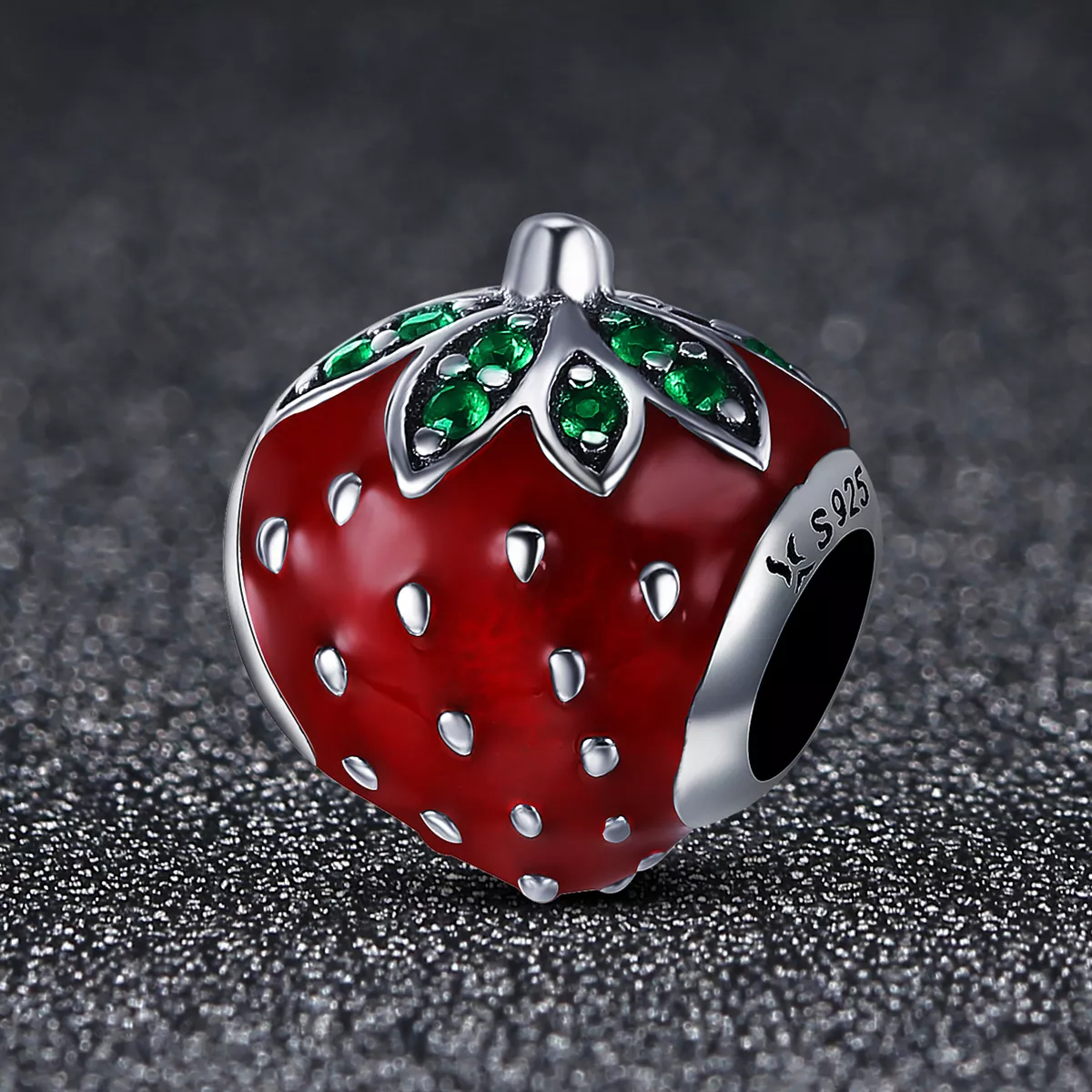 Charm morango life Pandora - SCC369