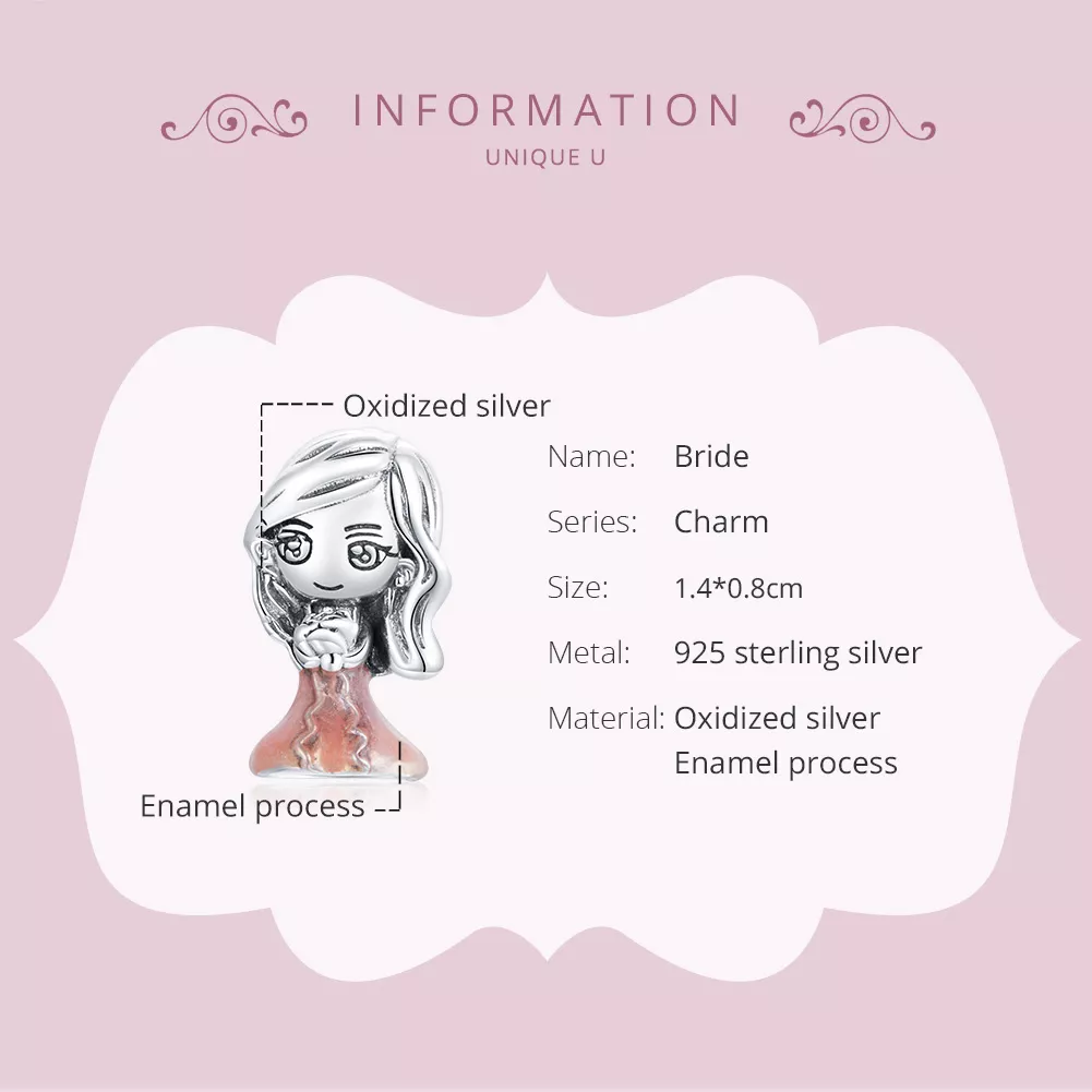 Charm Noiva life Pandora - SCC1811