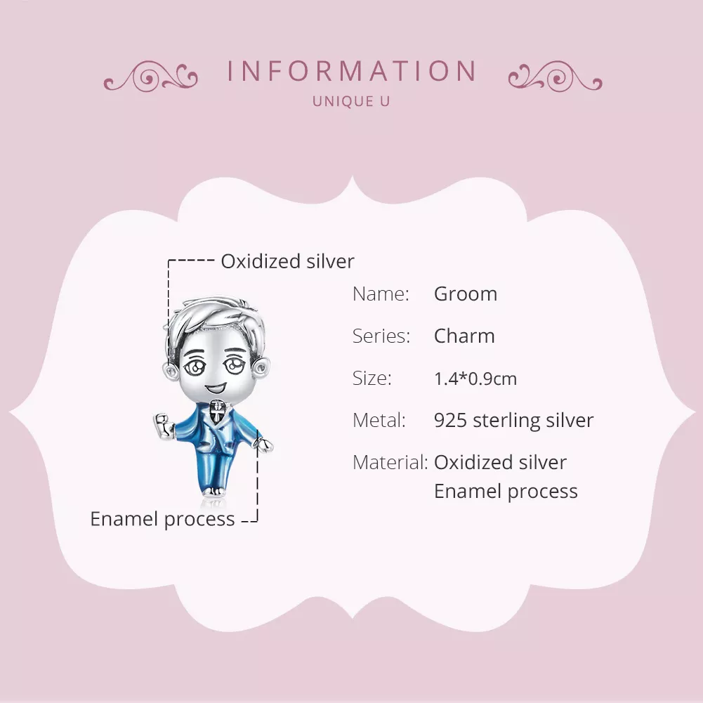 Charm Noiva life Pandora - SCC1812