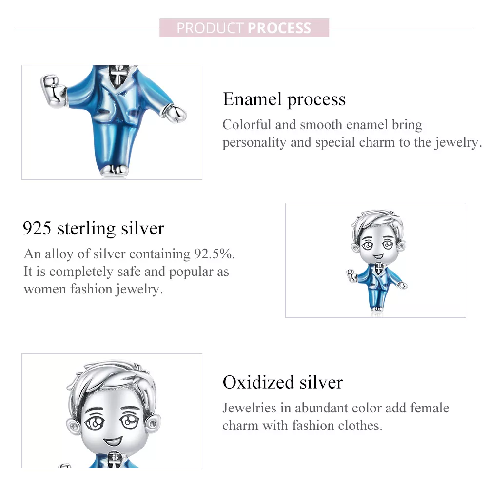 Charm Noiva life Pandora - SCC1812