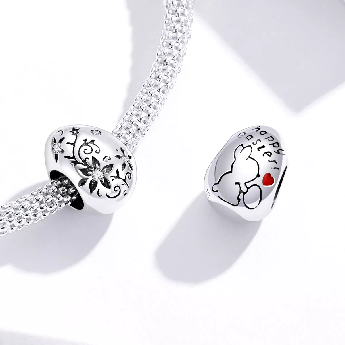 Charm Ovo de Páscoa Retrô estilo Pandora - SCC1466