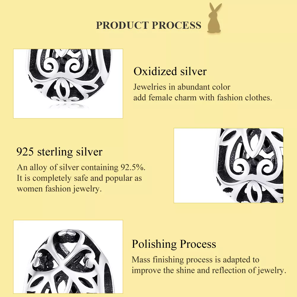 Charm ovos de pascoa life Pandora - SCC1464