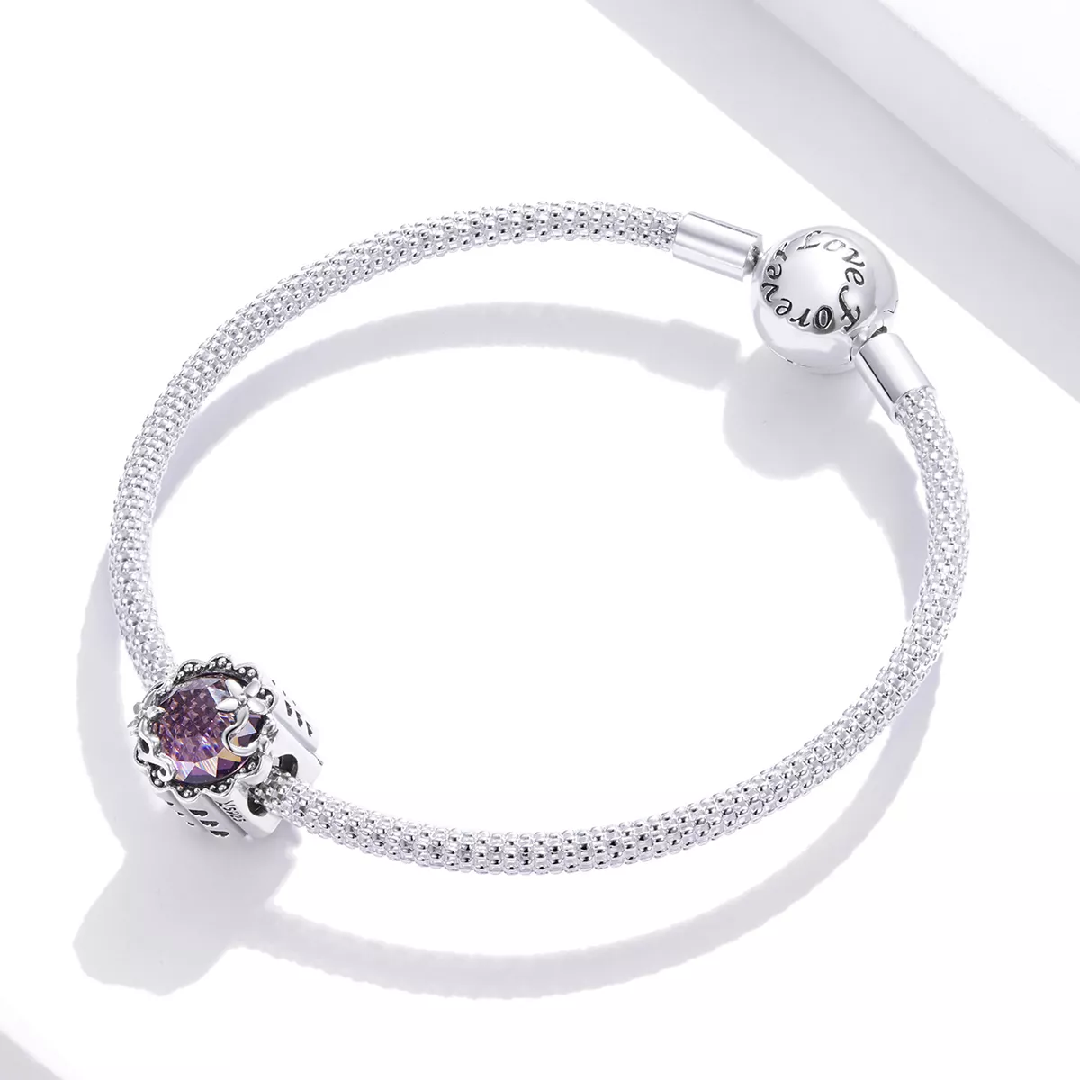 Charm Padrão Ametista life Pandora - SCC1796