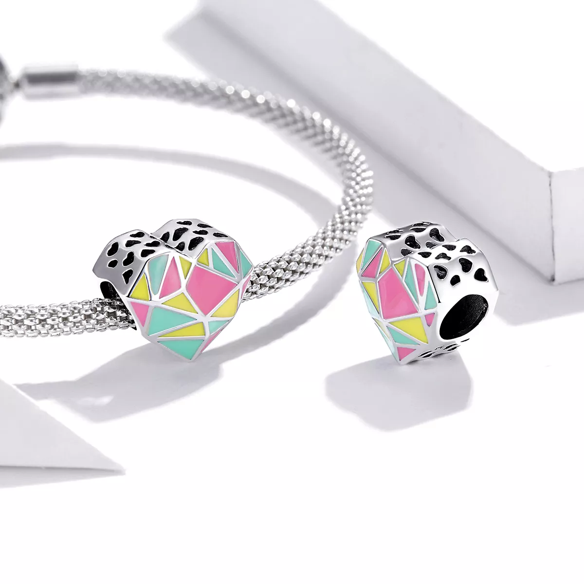 Charm Padrões Geométricos estilo Pandora - SCC1761