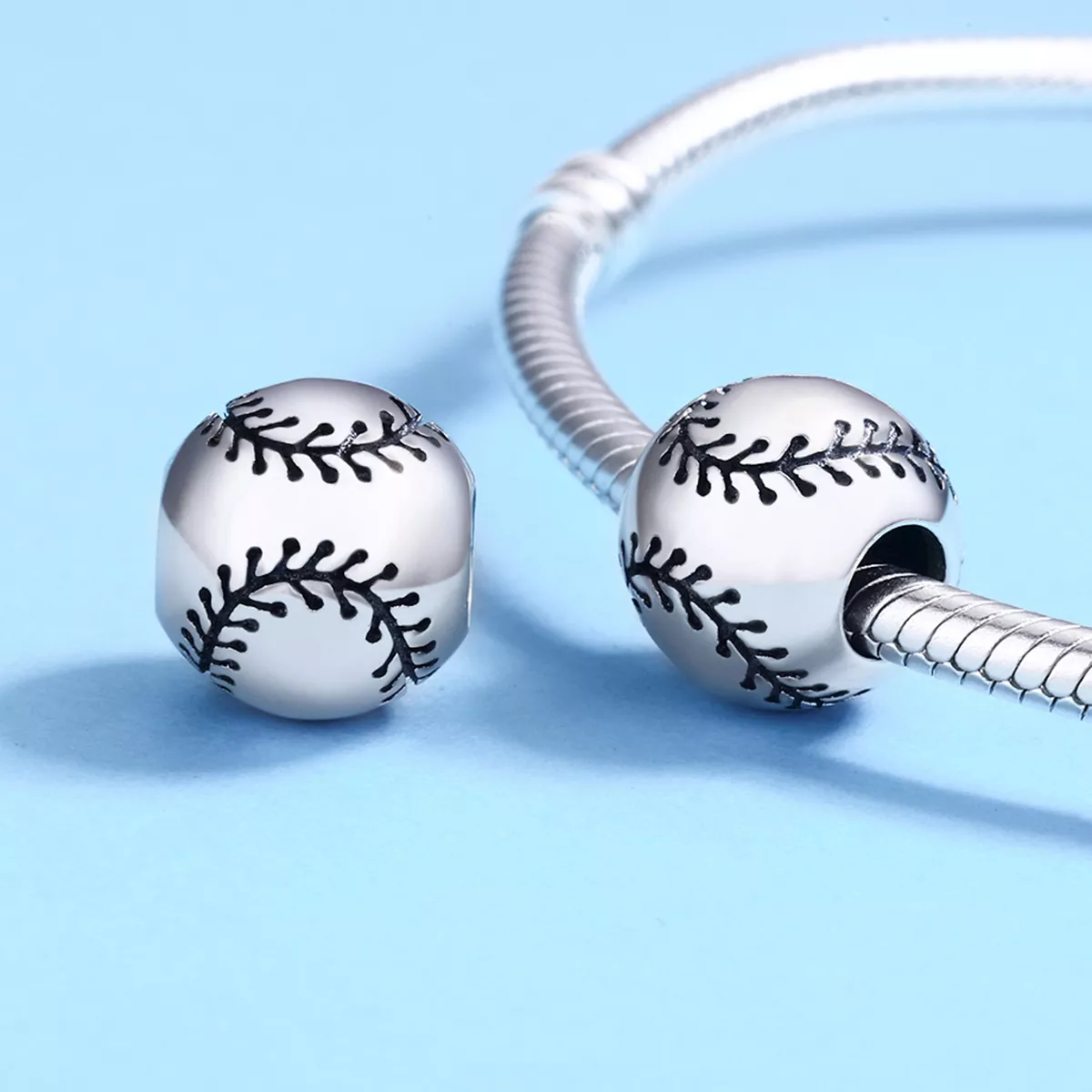 Charm Paixão pelo beisebol estilo Pandora - SCC449