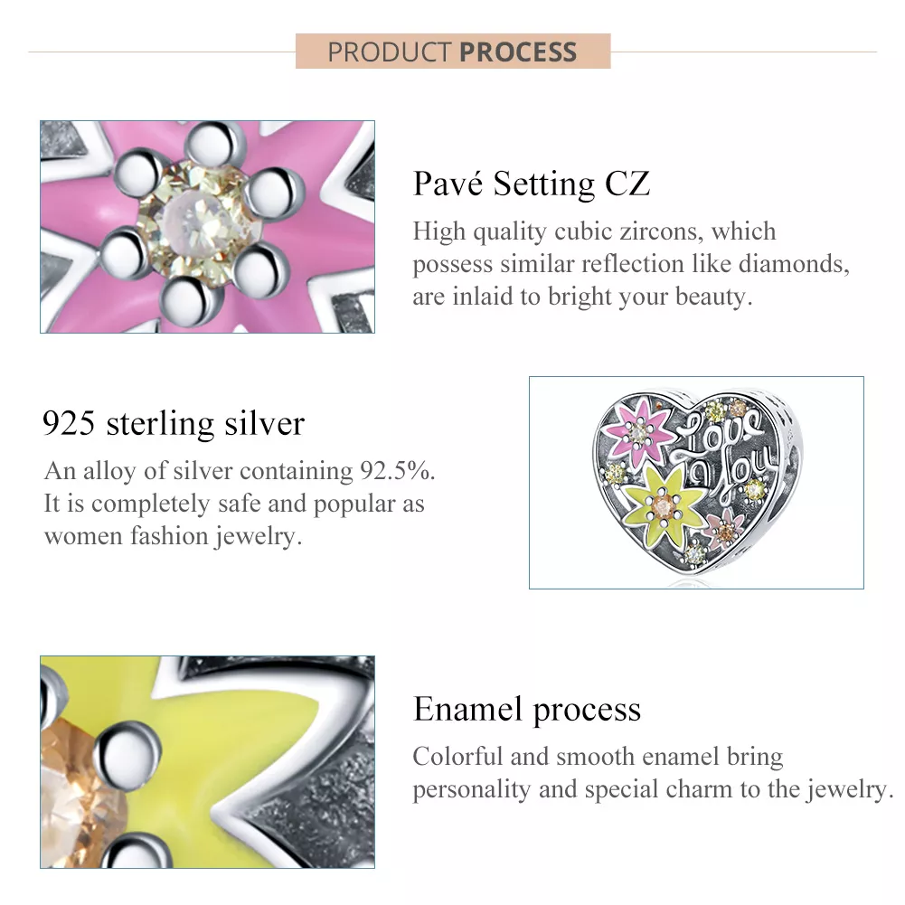 Charm Para florescer life Pandora - SCC1794