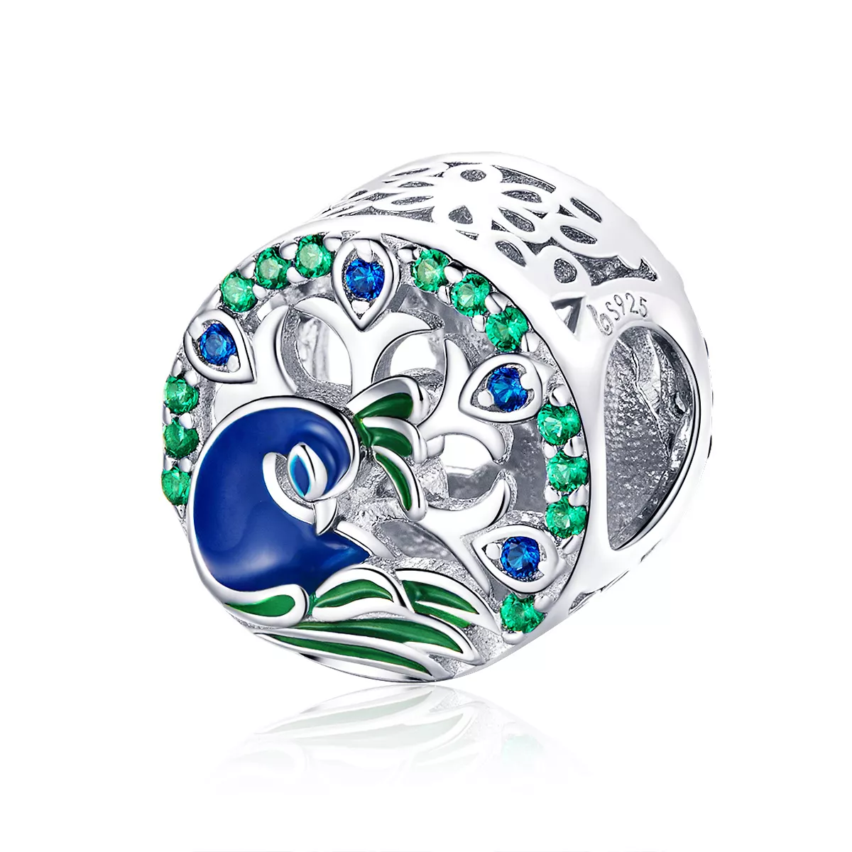 Charm Peafowl life Pandora - BSC037