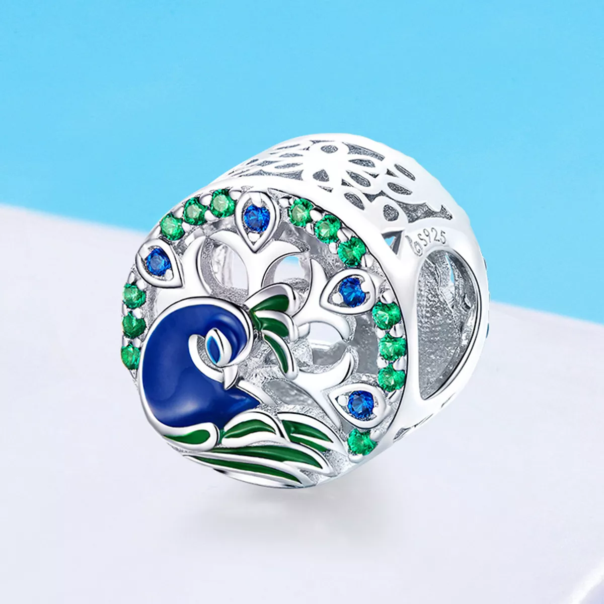 Charm Peafowl life Pandora - BSC037