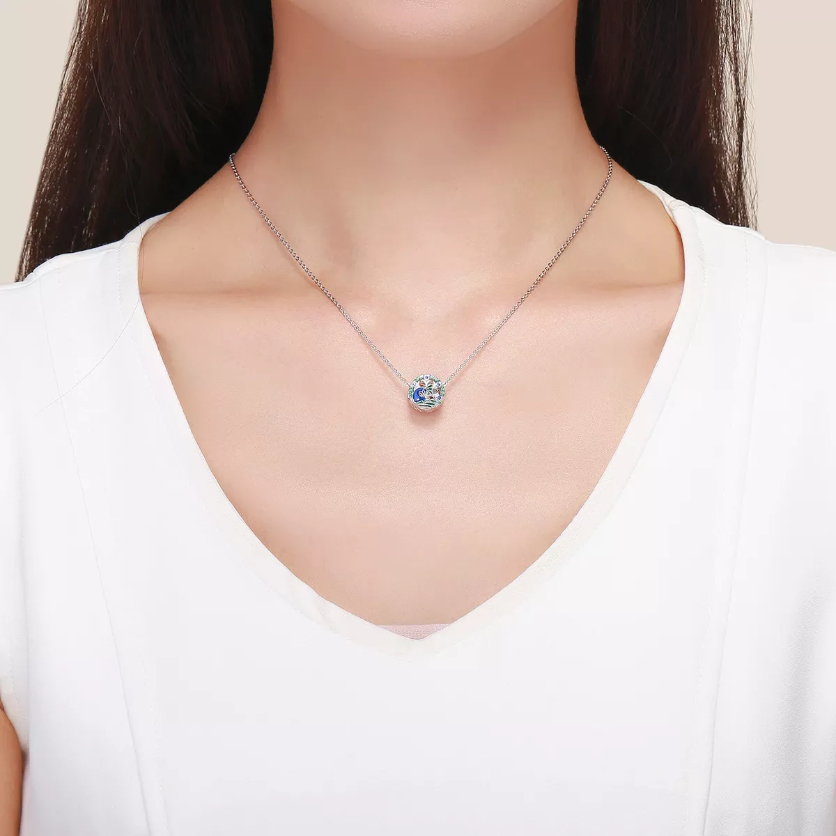 Charm Peafowl life Pandora - BSC037