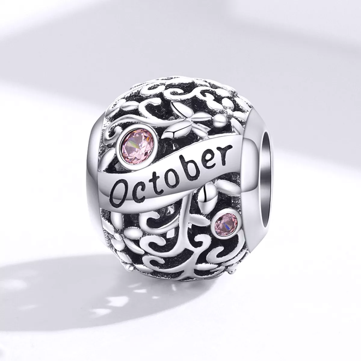 Charm Pedra de nascimento de outubro estilo Pandora - SCC1385-10