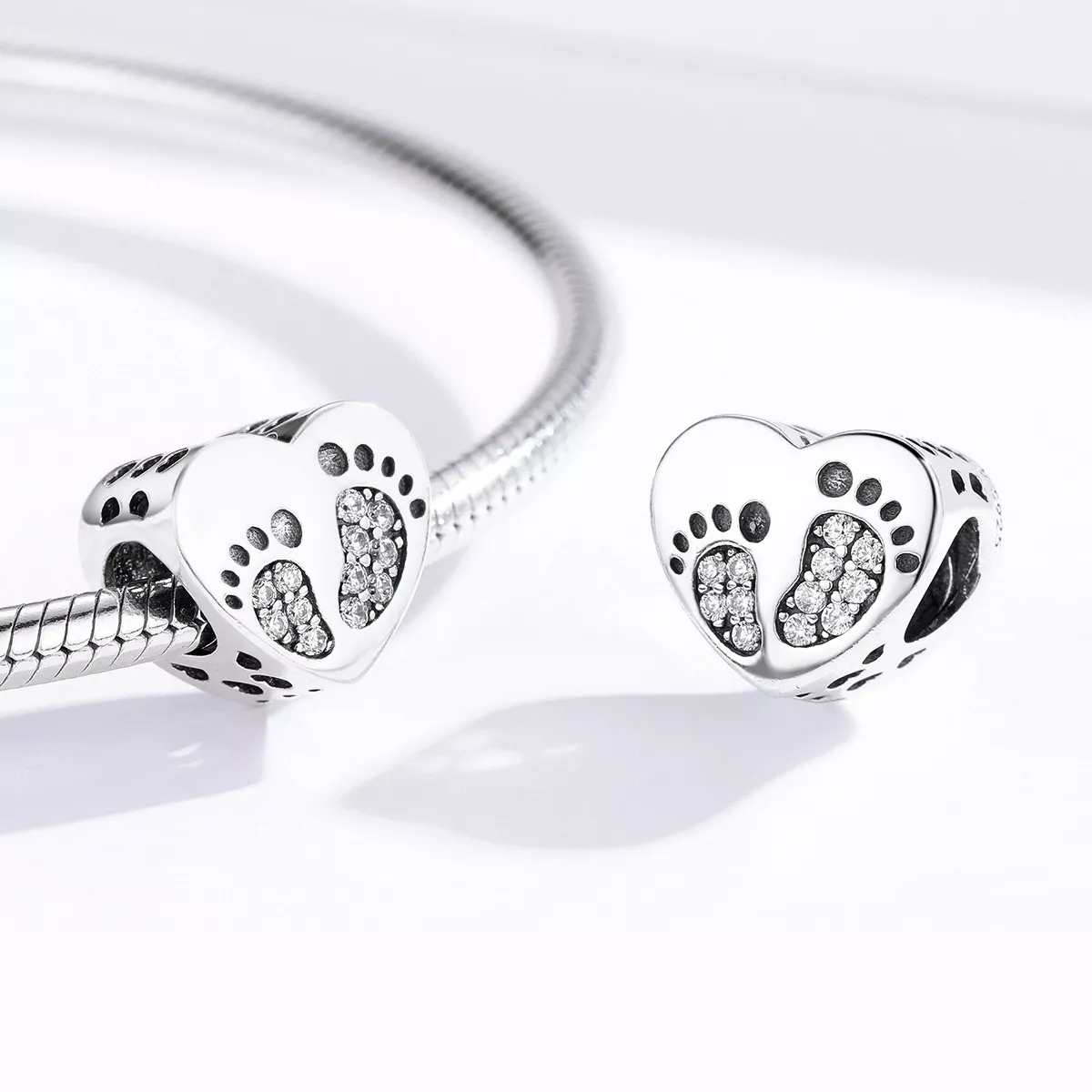 Charm Pegadas life Pandora - SCC1395