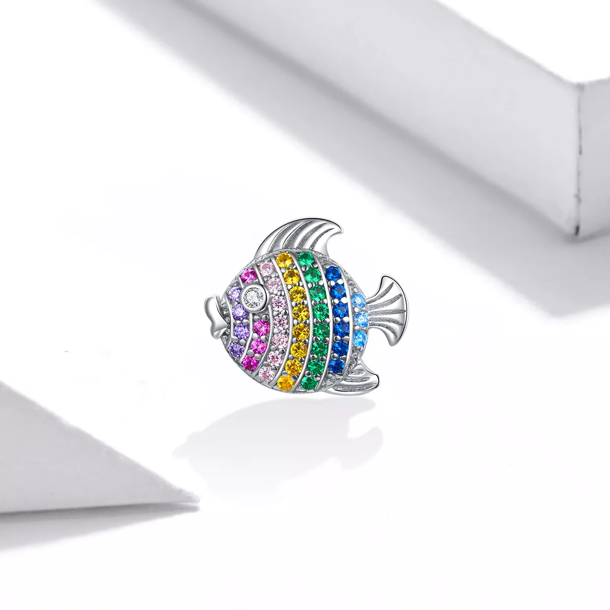 Charm Peixe Colorido life Pandora - SCC1803