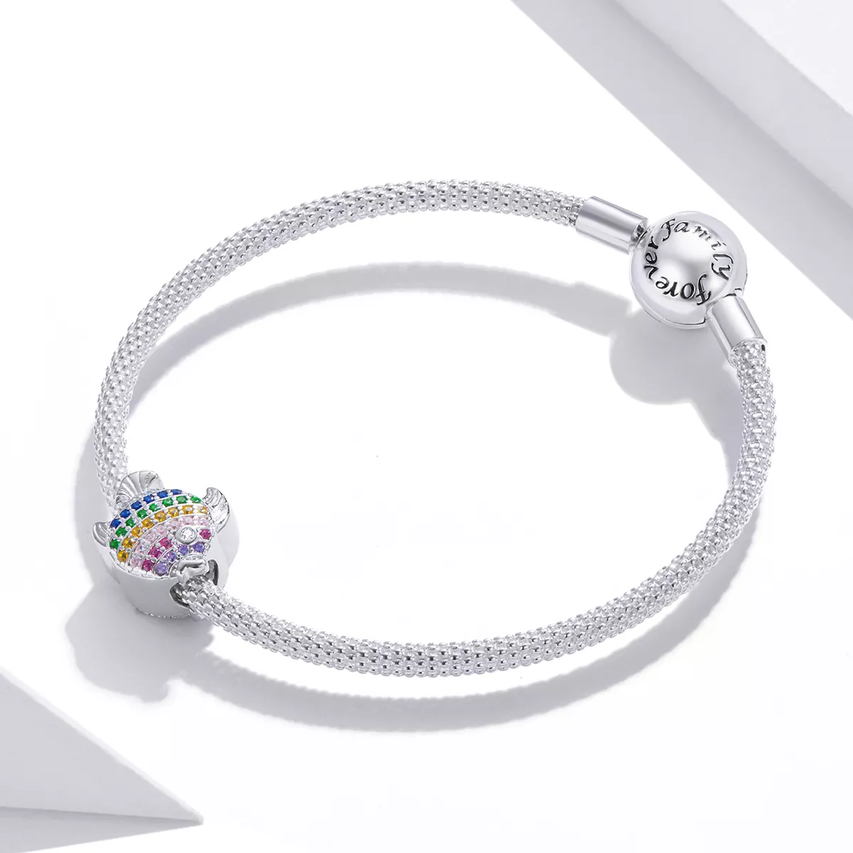 Charm Peixe Colorido life Pandora - SCC1803