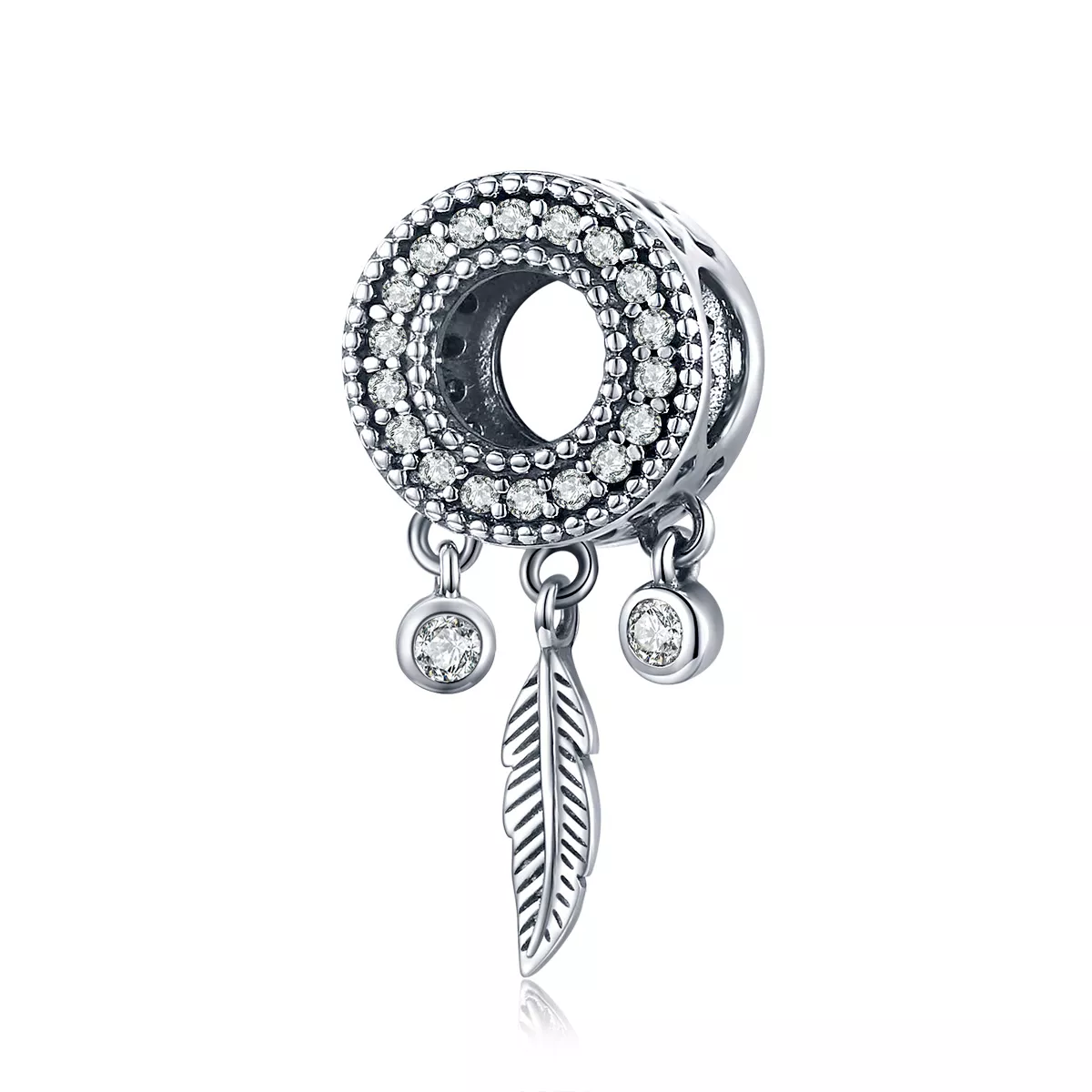 Charm Pena Brilhante life Pandora - SCC1550