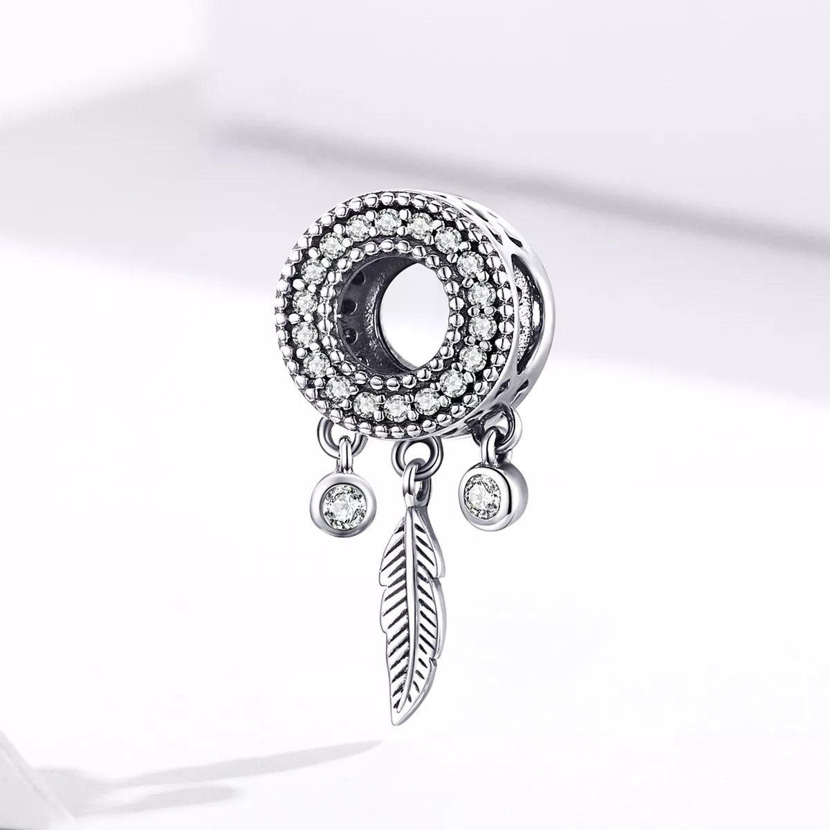 Charm Pena Brilhante life Pandora - SCC1550