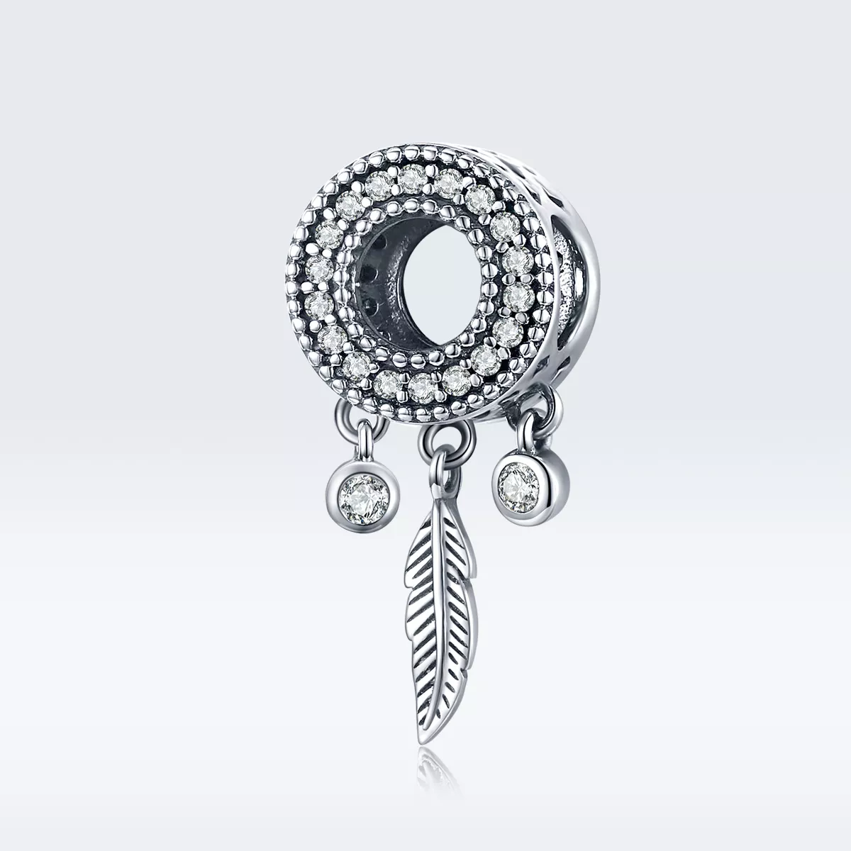 Charm Pena Brilhante life Pandora - SCC1550