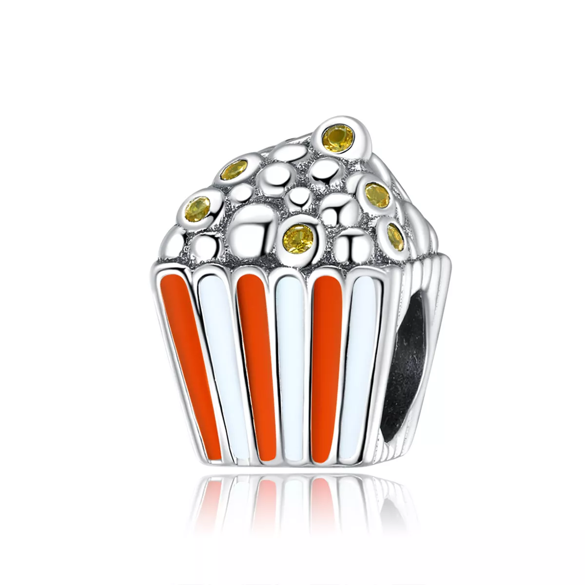 Charm Pipoca colorida life Pandora - SCC1596