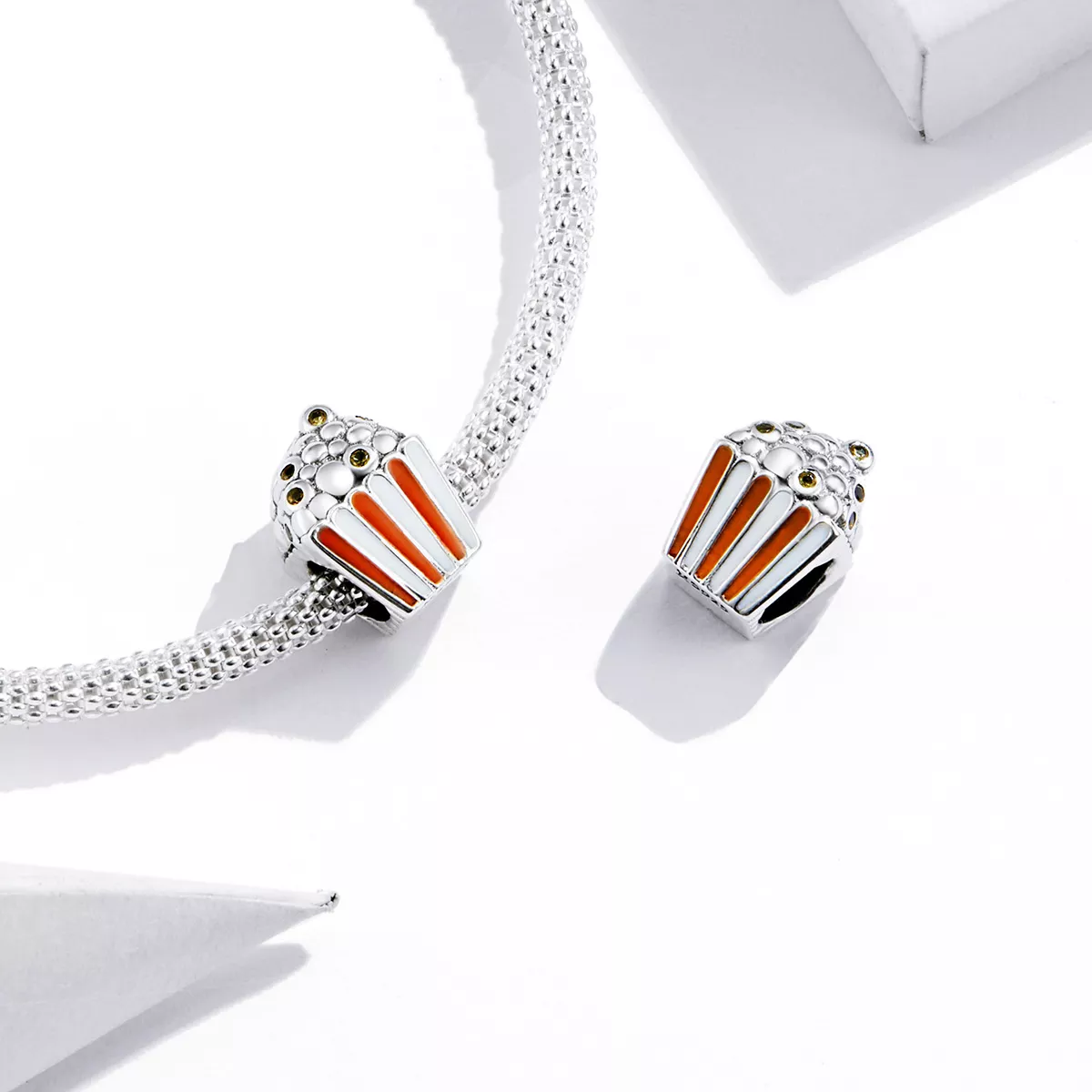 Charm Pipoca colorida life Pandora - SCC1596