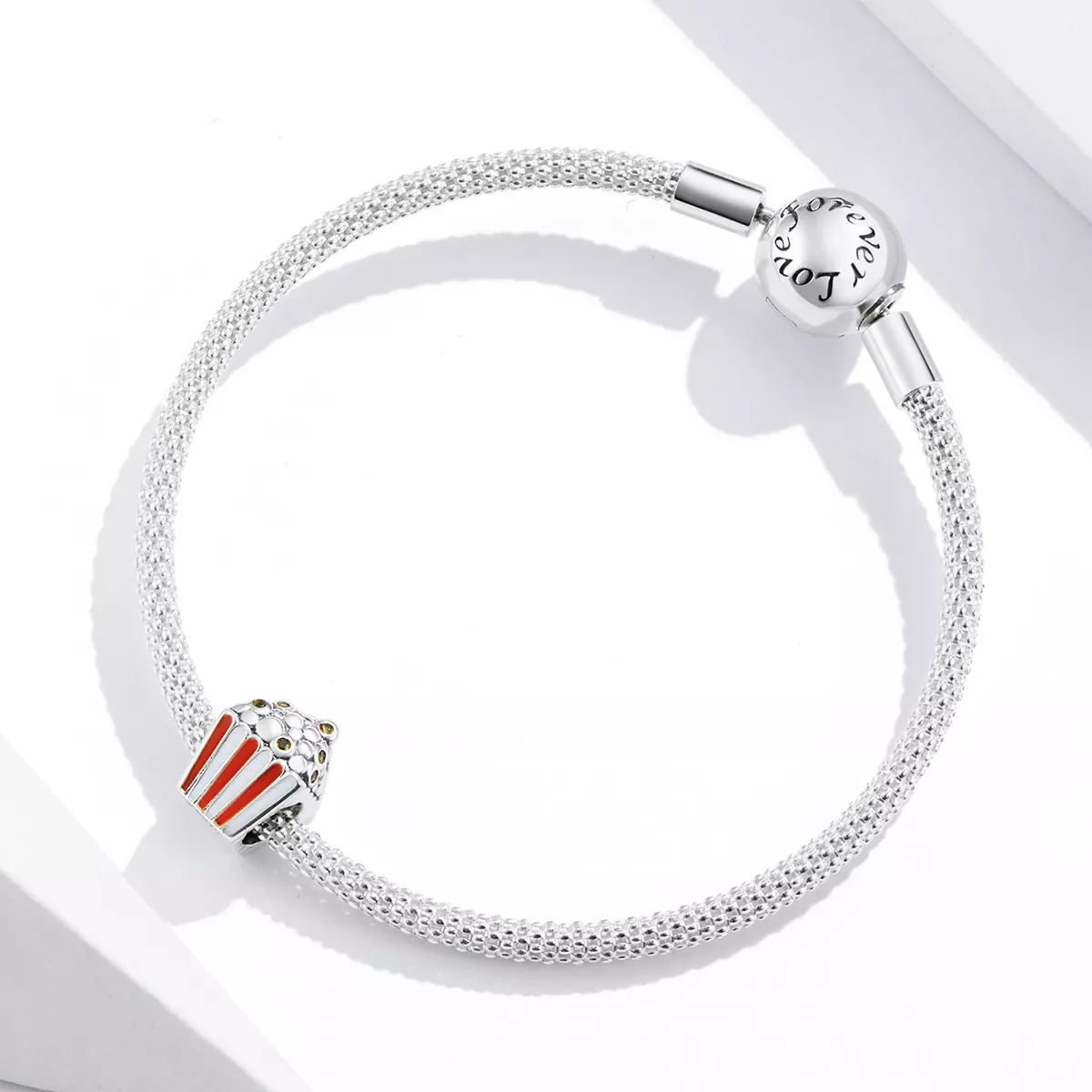 Charm Pipoca colorida life Pandora - SCC1596