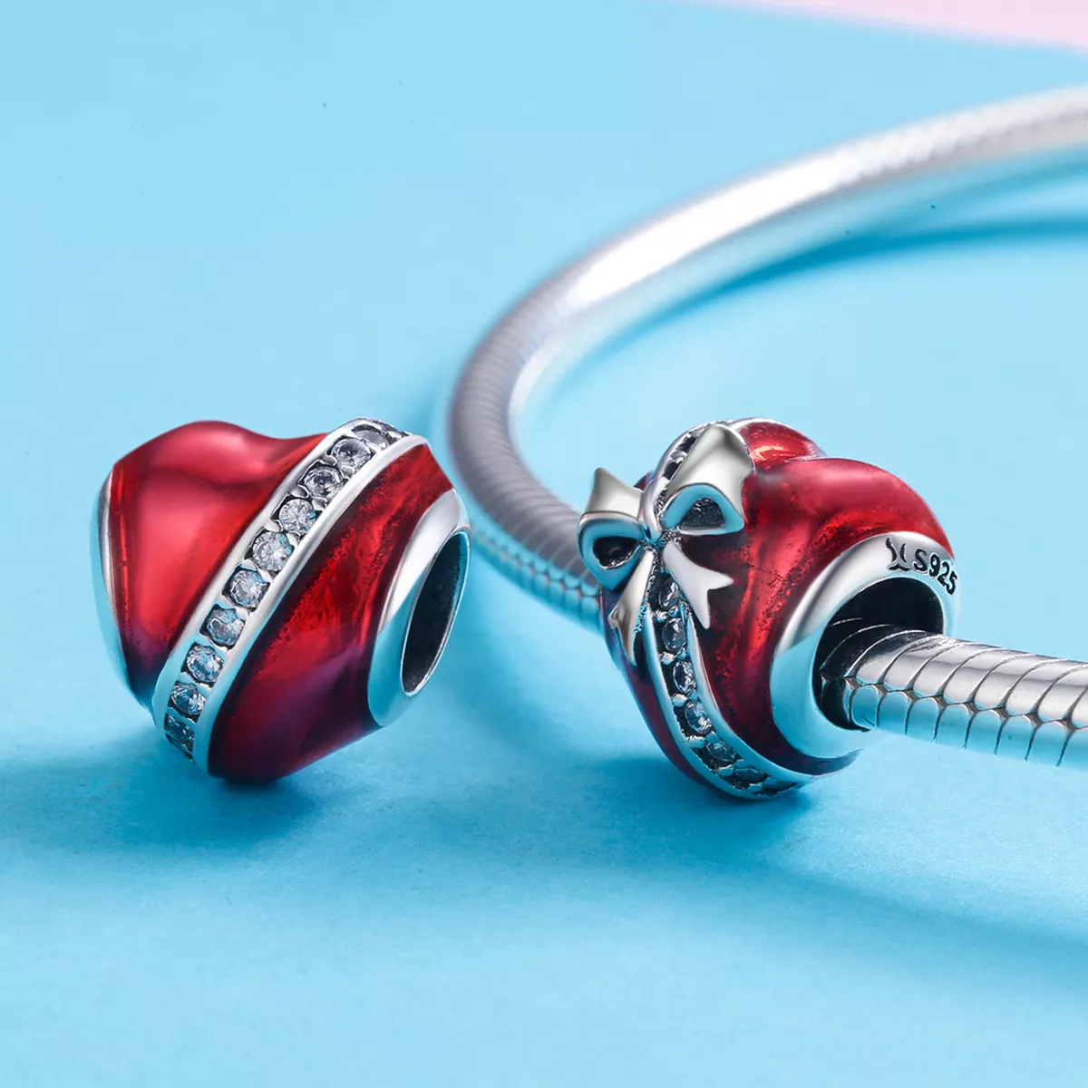 Charm Presente de amor do dia dos namorados estilo Pandora - SCC741