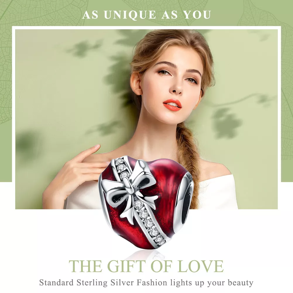 Charm Presente de amor do dia dos namorados estilo Pandora - SCC741