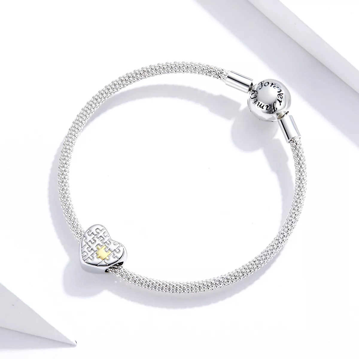 Charm Quebra-cabeças de amor estilo Pandora - SCC1673