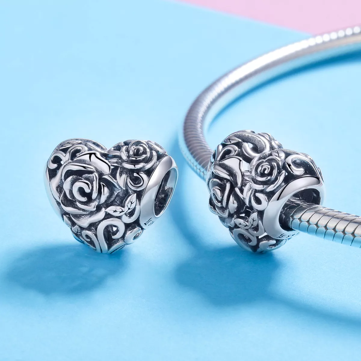 Charm Rosa suave life Pandora - SCC790