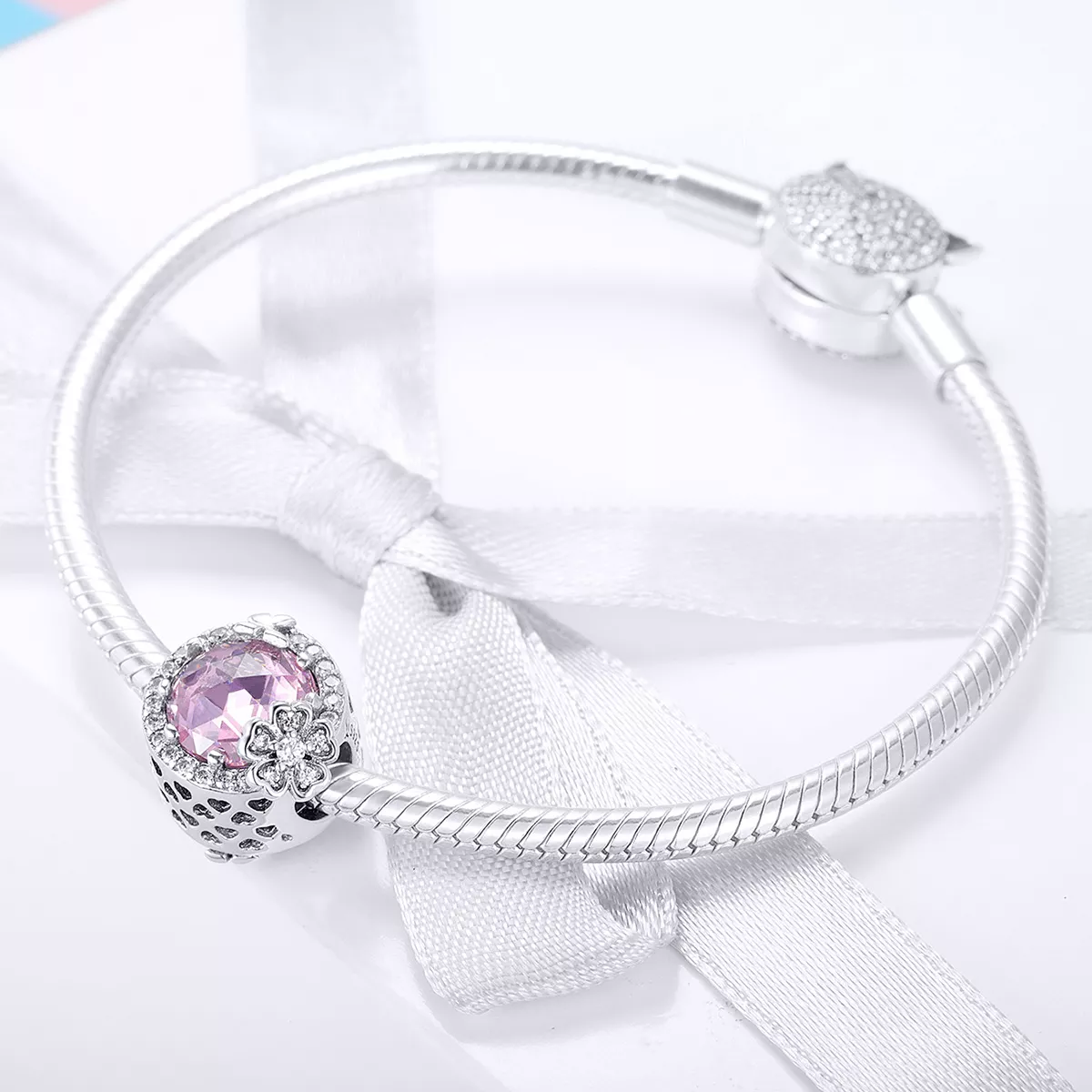 Charm Sabor rosa life Pandora - SCC904
