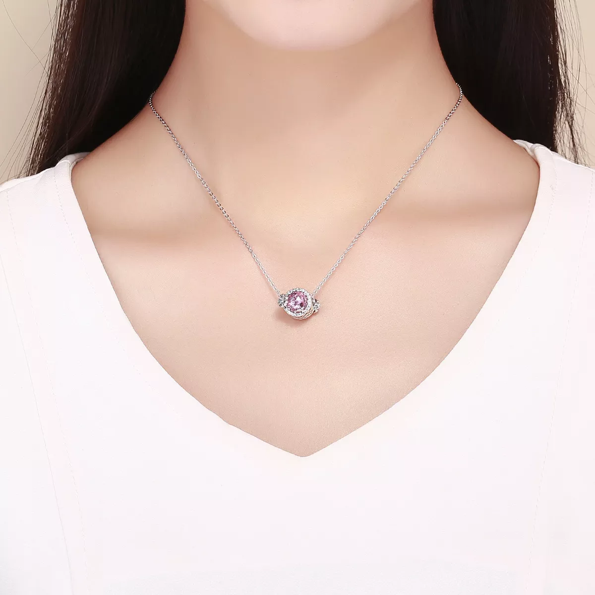 Charm Sabor rosa life Pandora - SCC904