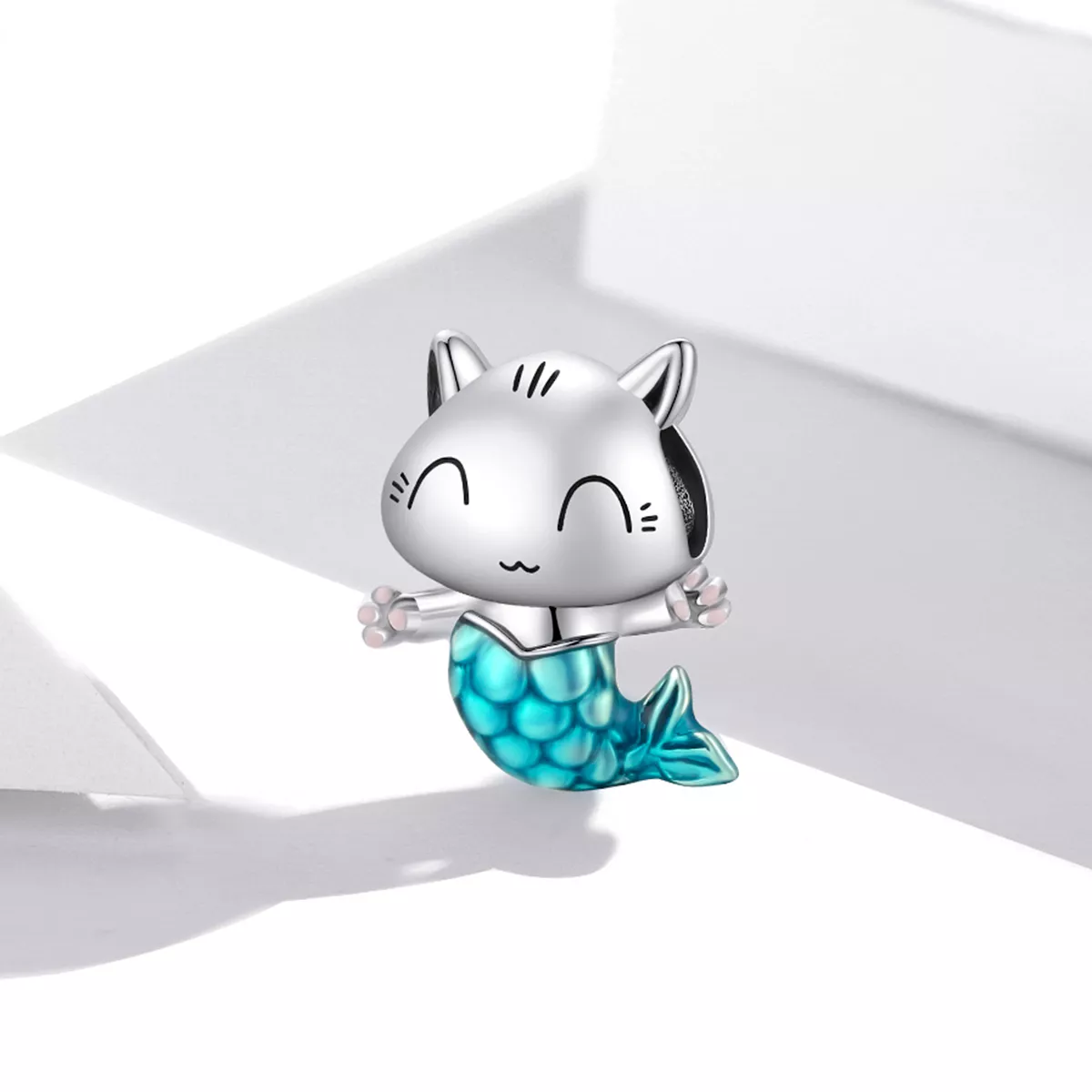 Charm Sereia gato life Pandora - SCC1852