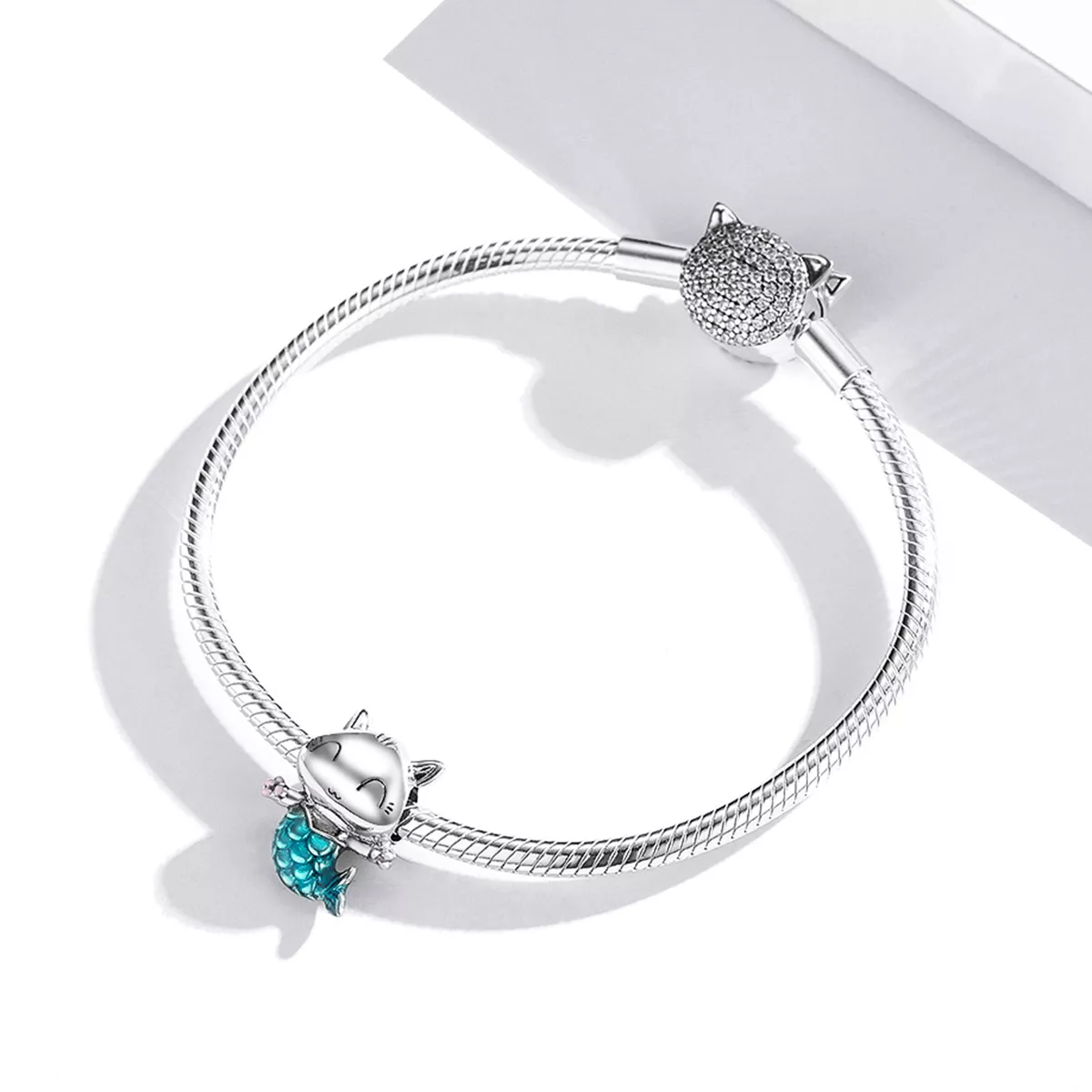 Charm Sereia gato life Pandora - SCC1852