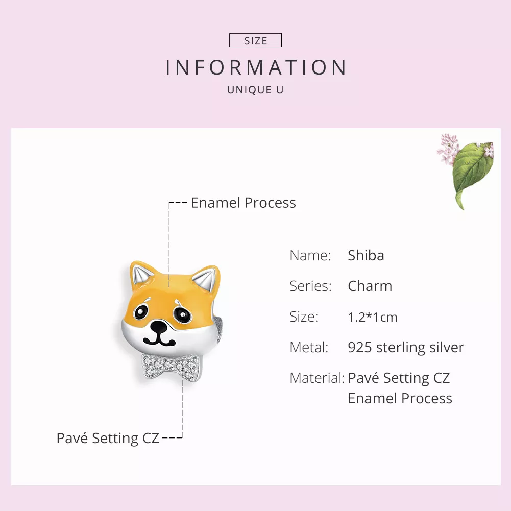Charm Shiba Inu life Pandora - BSC188