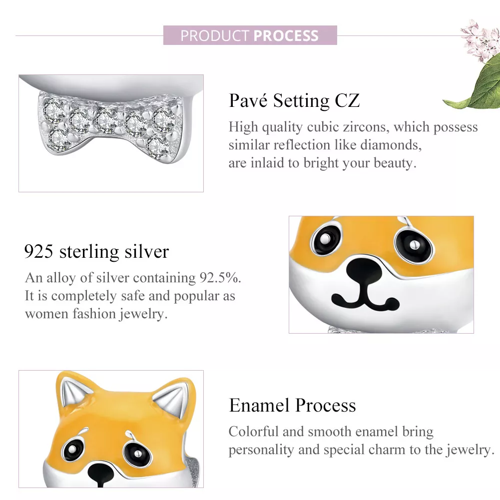 Charm Shiba Inu life Pandora - BSC188