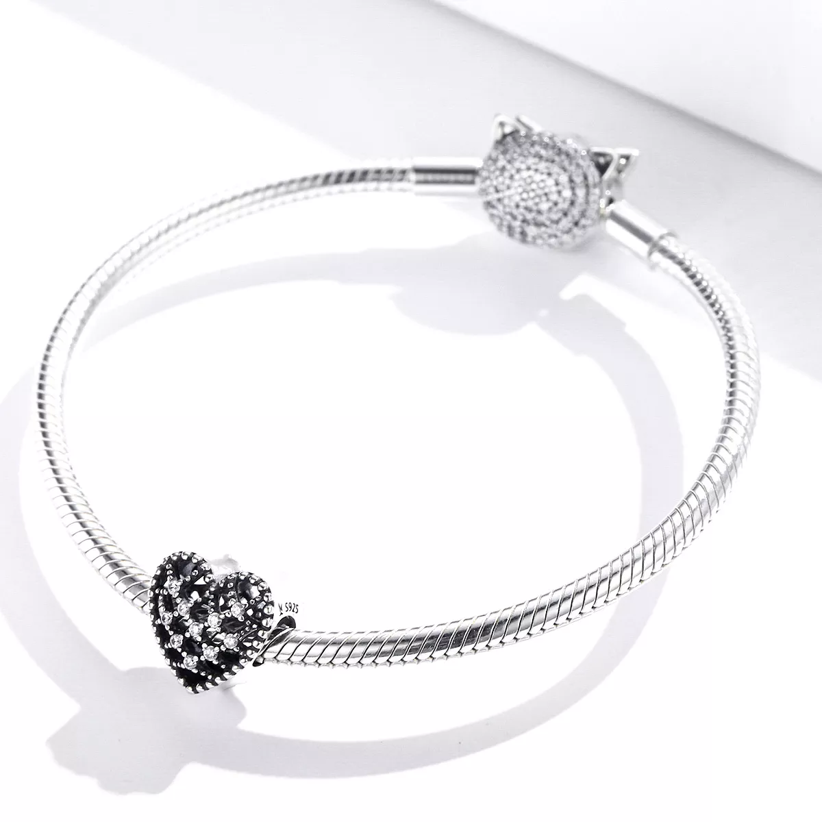 Charm Siga seu coração estilo Pandora - SCC1572