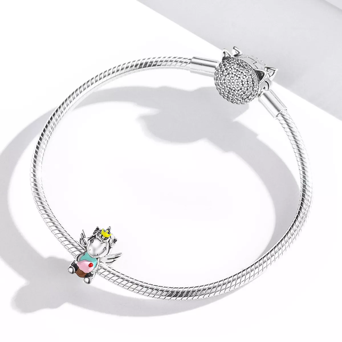 Charm Sobremesa Unicórnio estilo Pandora - SCC1872