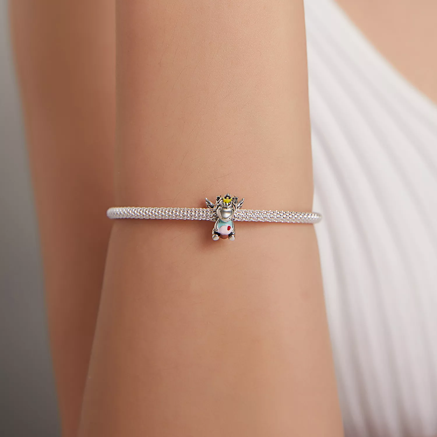 Charm Sobremesa Unicórnio estilo Pandora - SCC1872