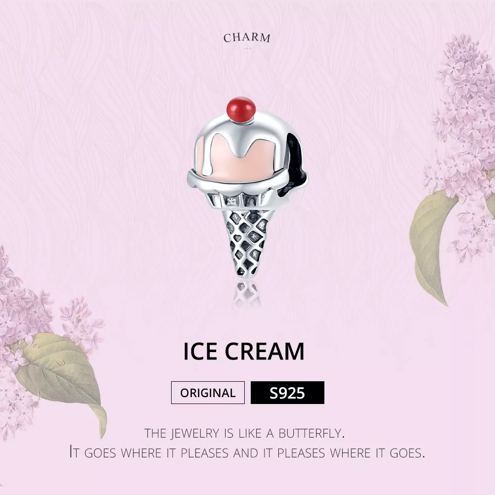 Charm Sorvete life Pandora - SCC1533