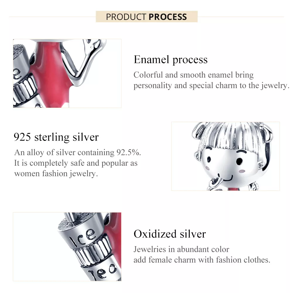 Charm Sunshine Girl life Pandora - SCC1525