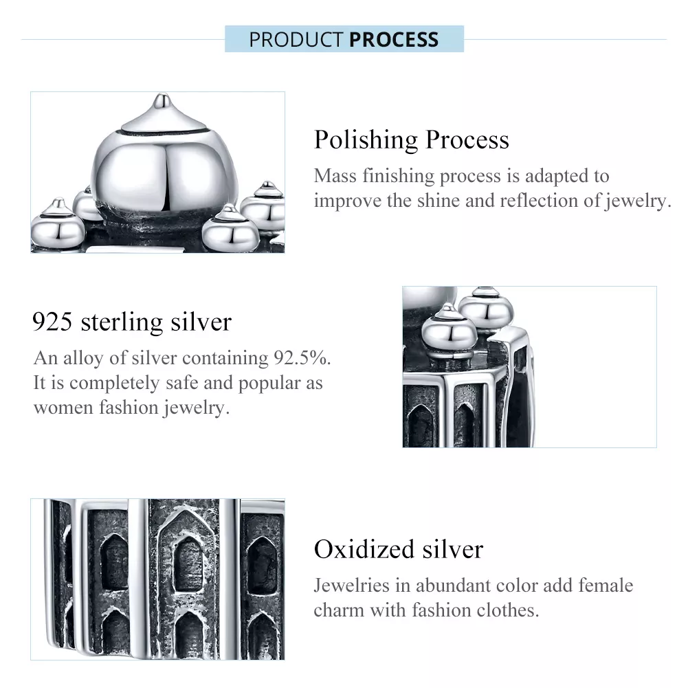 Charm Taj Mahal life Pandora - SCC1542