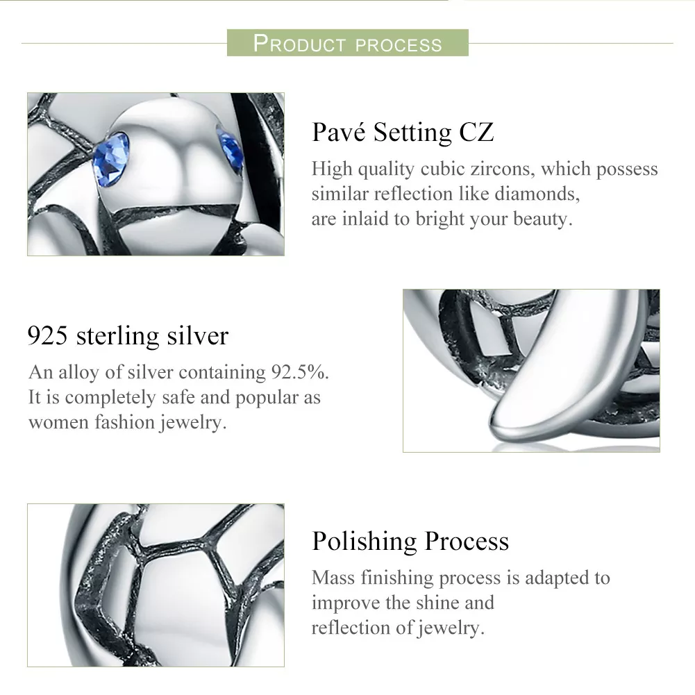 Charm Tartaruga recém-nascida estilo Pandora - SCC192