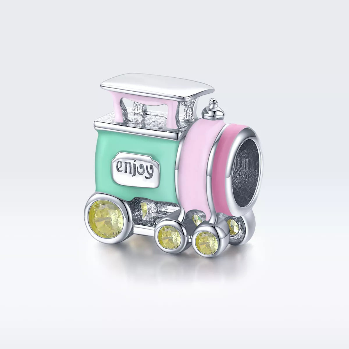 Charm Trem Colorido life Pandora - BSC289