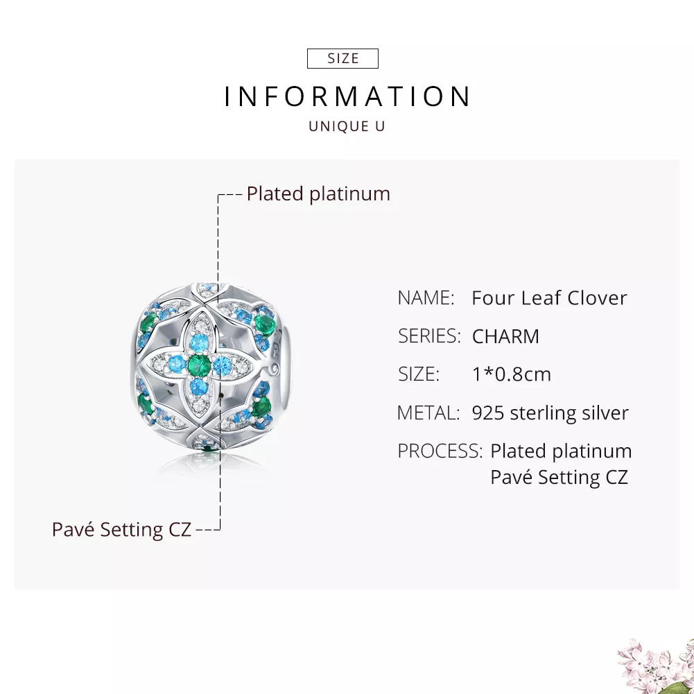 Charm Trevo life Pandora - BSC115