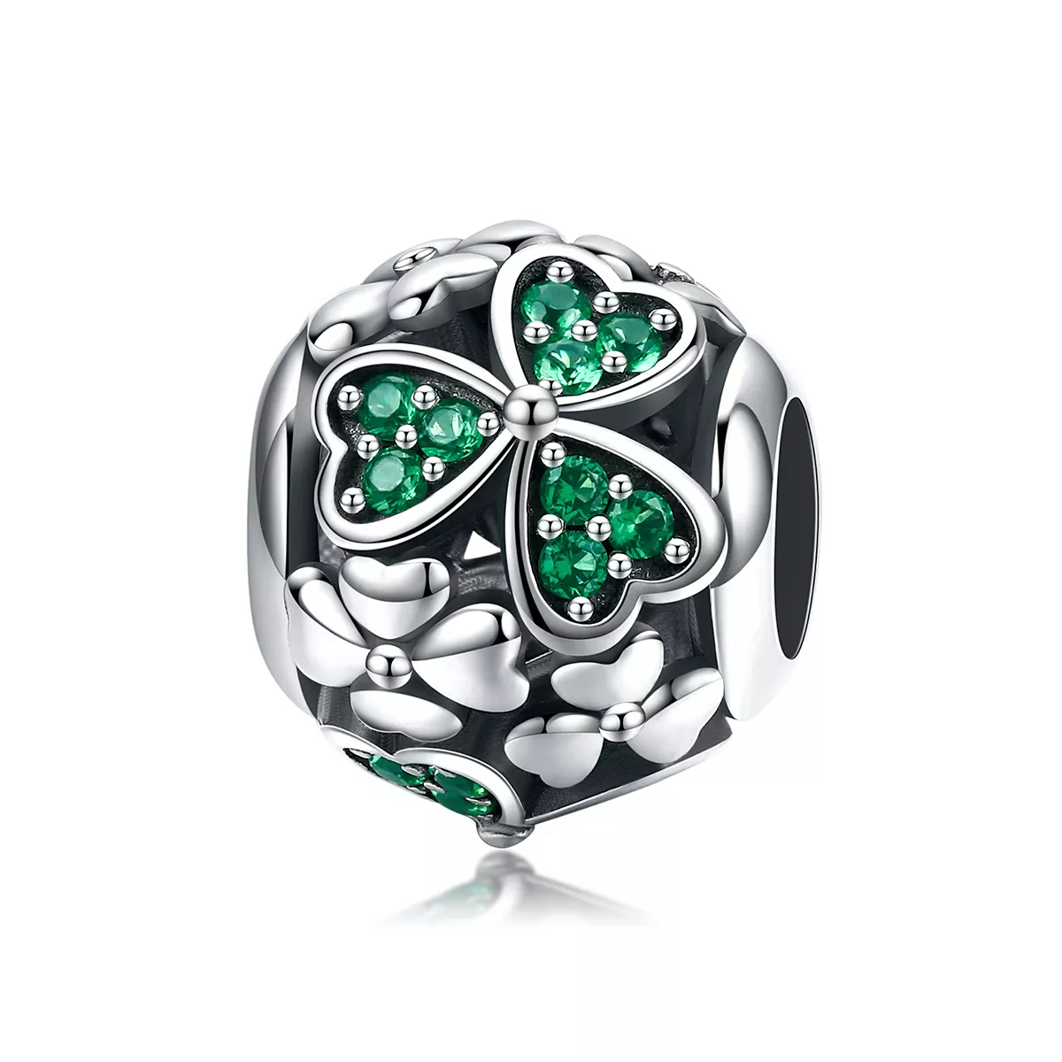 Charm Trevo verde life Pandora - SCC964